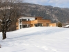 Hausansicht im Winter